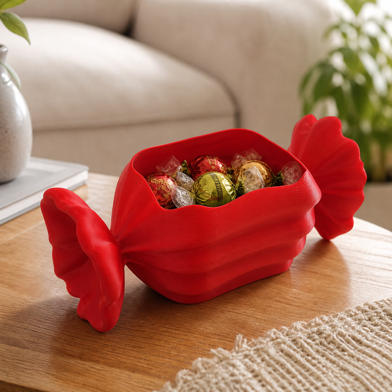3D Printed Candy-Shaped Sweet Bowl - Image 2