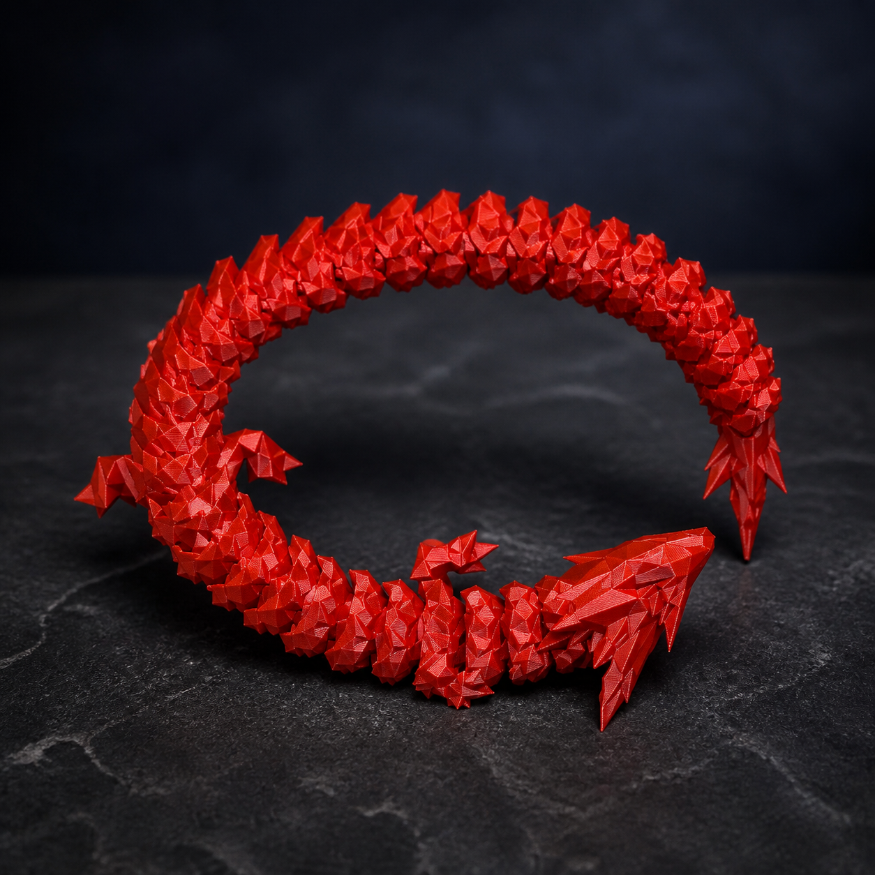 Articulated Crystal Dragon